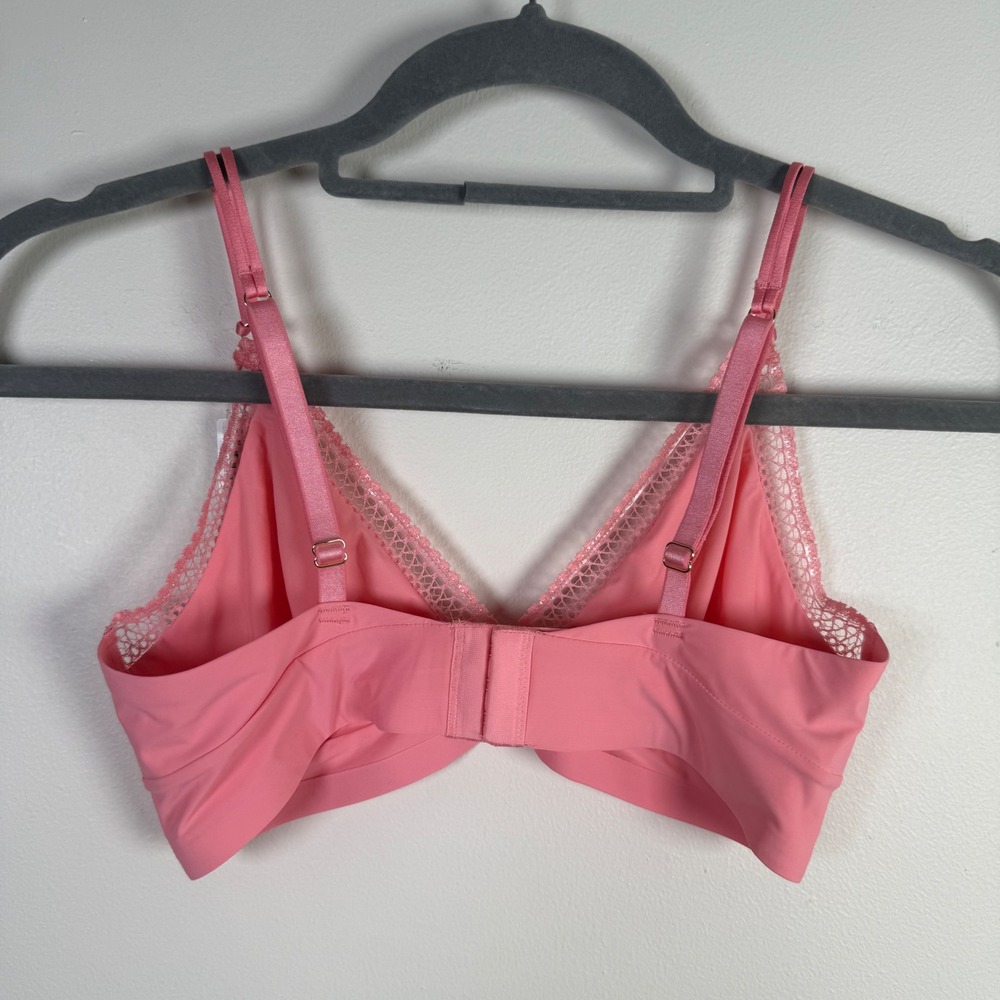 NWT Soma Bralette Lot of 2 Size Small Pink and Black Lace - Picture 2 of 10